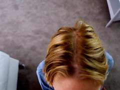 Tetas grandes, Rubia, Mamada