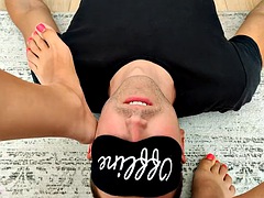 Amateur, Couple, Pieds, Fétiche, Fétiche des pieds, Massage, Polonais, Adolescente