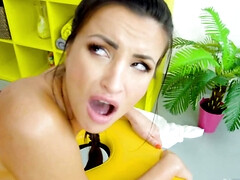 Большая жопа, Минет, Семяизвержение, Член