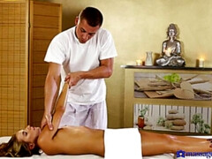 Enthousiasteling, Anaal, Sperma, Hondjeshouding, Vingeren, Masseren, Olie, Nat