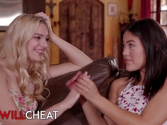 18, アジア人, ブロンド, 茶髪の, ぽちゃ, Hd, ティーン, オッパイの