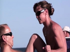 Enthousiasteling, Strand, Pijpbeurt, Bruinharig, Handbeurt, Buiten, Openbaar