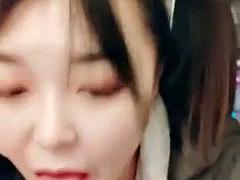 Leie, Asiatisch, Grosse titten, Blasen, Handjob, Masturbation, Pov, Titten