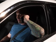 Большой член, Минет, В машине, Член, Геи, Хд, Мастурбация, Тату