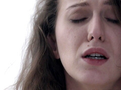 Grosse titten, Braunhaarige, Paar, Tschechisch, Fingern, Lecken, Natürlichen titten, Muschi