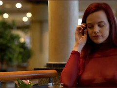 お尻, 気狂い, 露出狂, 自然山雀, 公共, 赤毛, オッパイの, 濡れ