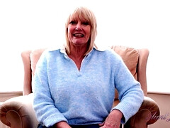 Attractive nude granny incredible solo clip
