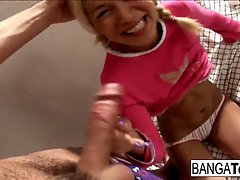 18 ans, Cul, Sucer une bite, Gorge profonde, Hard, Hd, Pigtail, Chatte