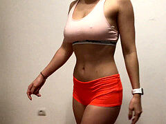 Amateur, Petit ami, Européenne, Femelle, Fait maison, Orgasme, Russe, Adolescente