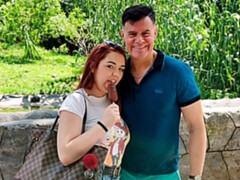 Mooie dikke vrouwen, Grote kont, Hondjeshouding, Brillen, Handbeurt, Huisgemaakt, Roodharige vrouw, Tiener