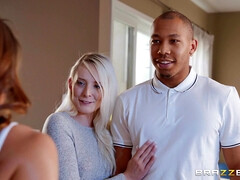 Schwarz, Braunhaarige, Gehörnter ehemann, Interrassisch