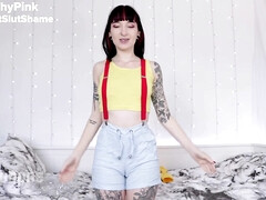 Slutty Nerd Tries On Halloween Costumes Cosplay Haul Vlog Persephone With Persephone Pink