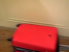 Hunt4k. promiscuous sapphic couple's fun was interrupted by their landlord's dick