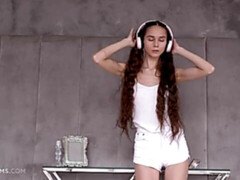 Asombroso, Abierta, Masturbación, Tetas naturales, Flaco, Solo, Adolescente, Tetas