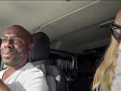 Valentine Baxton Fucked by BBC in the Parking Lot