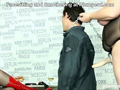 ぽっちゃり, デカチン, デカパイ, フェラチオ, ぽちゃ, フェムドム, フェティッシュ, 怪物