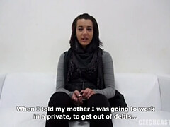 Brunette brune, Tchèque, Hd, Pov, Nénés