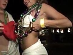 mardi gras titty suck