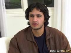 Grote lul, Blond, Man die toekijkt, Sperma shot, Lul, Interraciaal, Ruw, Tatoeage