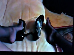 デカチン, 女装男装, イく瞬間, ヒール, オナニー, 熟年, シーメール, ウェブカメラ