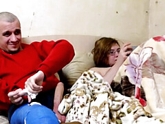 Stepbrother Fucks Stepsister in Cast - Hot Homemade Taboo