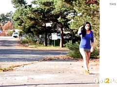 Amateur, Belleza, Botas, Hd, Orinar, Público, Ducha, Falda