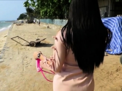 Asiatisch, Grosse titten, Im freien, Transfrau