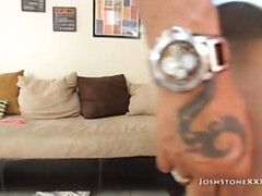 Lover Girl gagging on monster black pecker