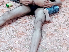 Punjabi bride takes hairy cock in honeymoon homemade video