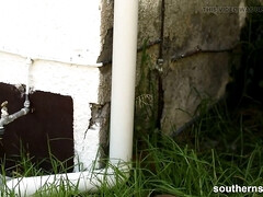 Nana, Sucer une bite, Femelle, Hd, Orgasme, De plein air, Chatte, Voyeur