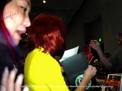 AVN Expo with gorgeous porn girls