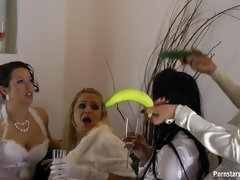 Shiny White Piss Freaks In Heat Part 1