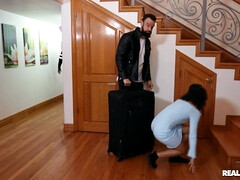 Cul, Noire, Faciale, Pieds, Hard, Léchez, Jouets, Vibromasseur