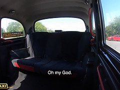 Faux cab Kiara Lord gives incredible blowjob instead of cash