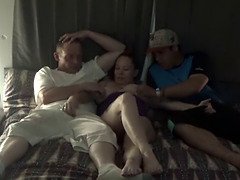 Leie, Arsch, Schlafzimmer, Hd, Mann mann frau, Mutti, Muschi, Flotter dreier