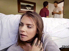 Enthousiasteling, Pijpbeurt, Stel, Vriendin, Huisgemaakt, Tiener