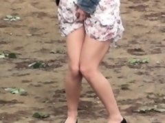 Asiático, Fetiche, Hd, Japonés, Al aire libre, Público, Voyeur
