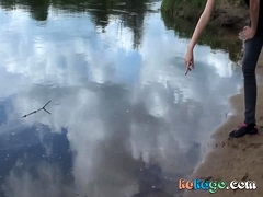 Любители, Блондинки, Минет, Сперма на лице, Немки, На природе