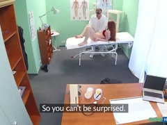 Amateur, Médico, Enfermera, Oficina, Pov, Coño, Uniforme, Voyeur