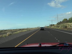 Blondine, Fingern, Flashen, Freundin, Im freien, Zierlich, Titten, Spanner