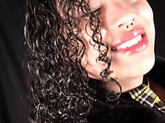 Hot Latina XattlaLust Sucks Big Cock and Takes Explosive Facial Cumshot