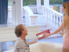 Tussi, Paar, Absätze, Ehemann, Büro, Muschi, Überraschung, Ehefrau
