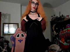 Happythinkins video - Another Trap Fap Session With Outfit Change - Part 1