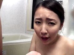 Grosser arsch, Grosse titten, Besamung, Sperma im mund, Schwanz, Hardcore, Japanische massage, Nackt