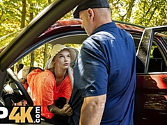 18, ブロンド, 巨乳な, チェコ, 爸, ハードコア, アウトドア, ティーン