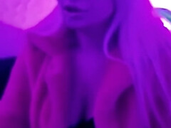 素人, ブロンド, ブーツ, 人形, 女, フェティッシュ, 喫煙, 一人