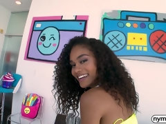 Negro, Mamada, Morena, Estilo perrito, Ébano, Pajear, Interracial, Adolescente