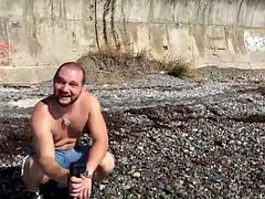 アナル, ビーチ, フェラチオ, ダブル開発, 面白, 乱交, ハードコア, 日本人