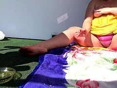 素人, ぽっちゃり, デカ尻, デカチン, フィストファック, 淫乱熟女, 母, オーガズム