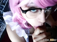 Amateur, Sucer une bite, Éjaculation interne, Lunettes, Hd, Fait maison, Pov, Adolescente